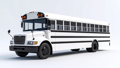 vector illustration of school bus
