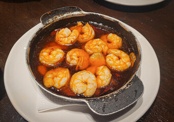 Shrimp in Spicy Tomato Sauce