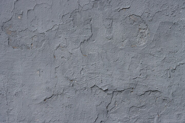 Abstract background of old grey plaster.