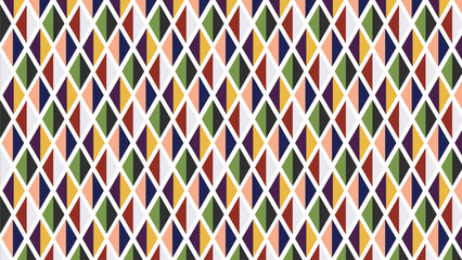 Colorful Diamond Pattern White Background 3840x2160, Vibrant Seamless Texture for Wallpapers, Digital Art, and Design, Ideal for Creative Projects and Modern Decor, High-Quality Style