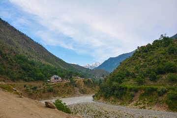 road in mountains