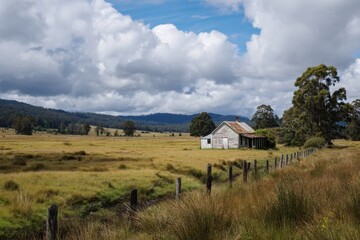 Countryside view Maydena Tasmania Australia Pacific
