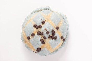 チョコミント　メロンパン