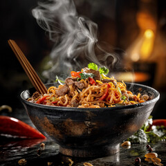 Asian Wok Noodles with Bold Flavors