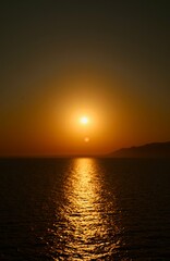 Sunset on the Mediterranean 
