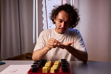 An Elaborate Hydroponic Gardening Setup Incorporating Essential Nutrients and Grow Media