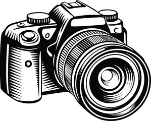 camera silhouette design