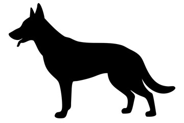 German Shepherd Dog Silhouette animal 1