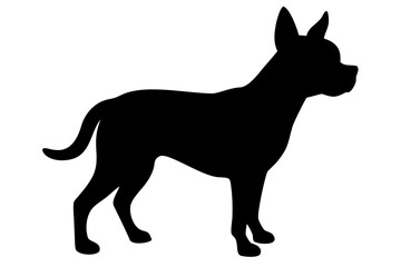Giant Chihuahua Dog Silhouette animal