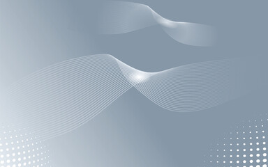 Abstract gray background with white lines curve and soft lights, Vector illustration Abstract white and gray color background. texture with diagonal .Vector background can be used in cover design