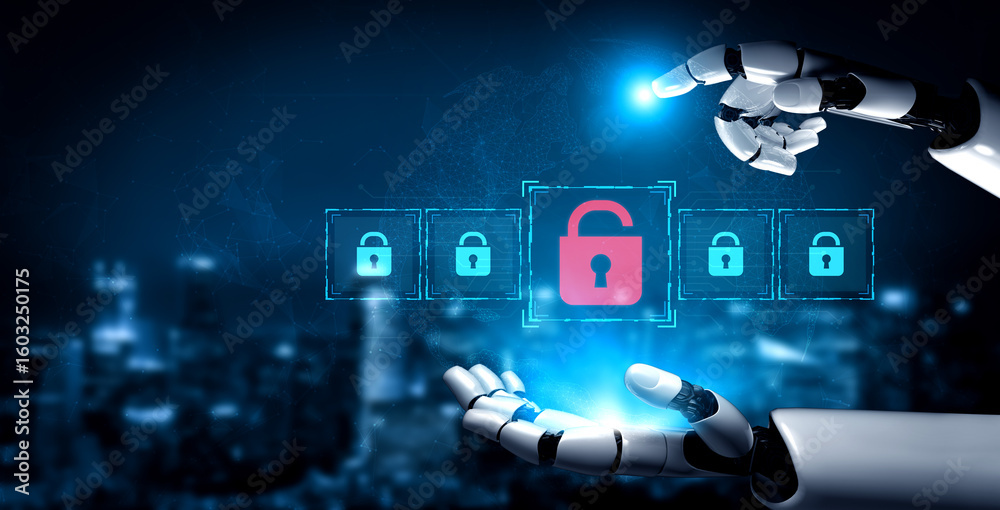 Poster ai system identifies potential data vulnerabilities and alerts for breaches, improving proactive cyb