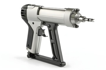Nail gun isolated on white