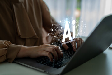 AI assistant with LLM, big data, machine learning, and generative AI powers prompt engineering and...