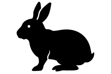 Lionhead Rabbit Silhouette animal mammal