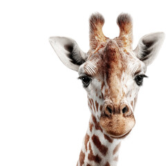 Fototapeta premium Close-up giraffe portrait