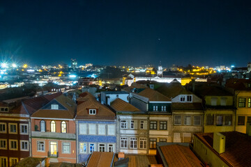 Aerial View of Porto's Riverside Housing