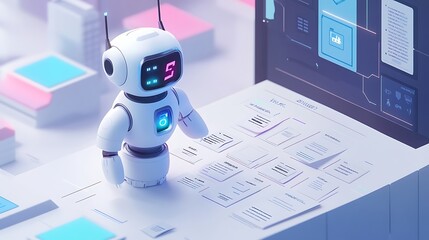 Robotic planner automating task schedules with dynamic UI