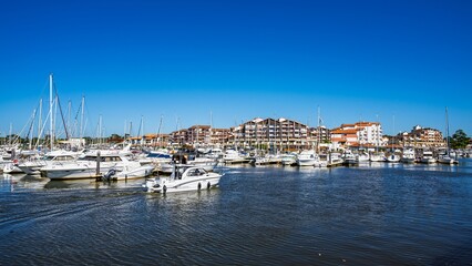 Obraz premium Capbreton, Landes, Nouvelle-Aquitaine, France, Europe