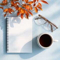 Autumnal workspace mockup (1)