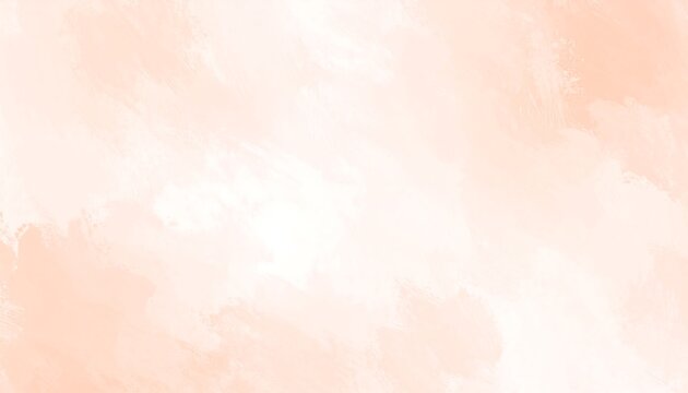 Soft peachy sky watercolor