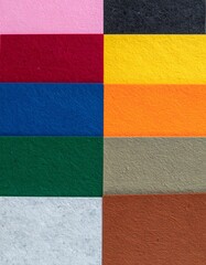 Colorful Glittery Rectangles in Pink Red Blue Green Silver Gold Orange Black and Copper