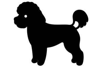 Dwarf Poodle Dog Silhouette animal