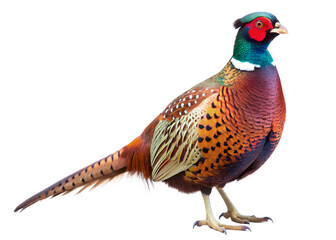 pheasant  isolated on white background. PNG Transparent file type with high definition quality And vibrant color grading Available.