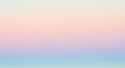 Soft pastel gradient background with subtle pink and blue hues