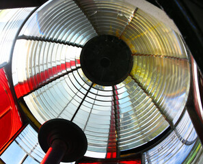 Dome Glass of Cape Meares Lighthouse