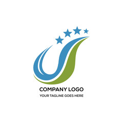 abstract vector logo icon image theme wallpaper colorful star logo for business man. 