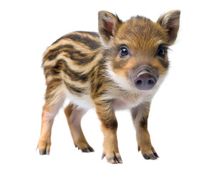 Wild Boar Isolated White