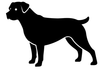 Rottweiler Dog Silhouette animal