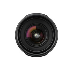 camera lens isolated on white