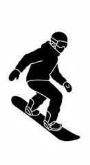 snowboarder vector 