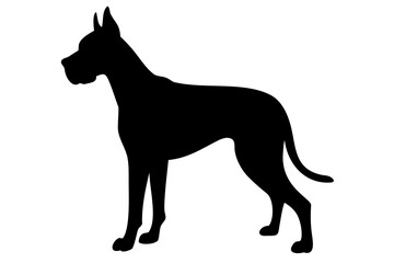 Great Dane Dog Silhouette animal