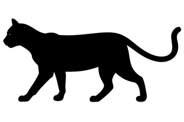 Black Bengal Cat Silhouette black cat animal silhouette