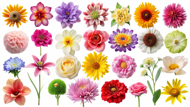 collection of flowers