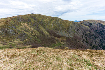 Panorama d'été au sommet du Hohneck