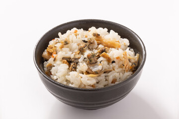 しじみ飯　混ぜご飯