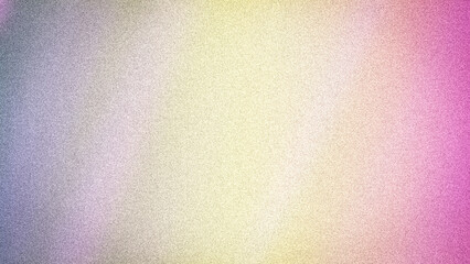 Soft abstract 4K background with a gentle, blurred gradient of pale yellow, pink, and light blue, featuring a subtle, airy grainy texture