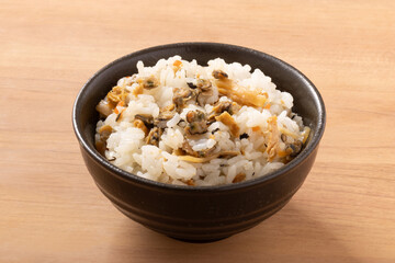 しじみ飯　混ぜご飯