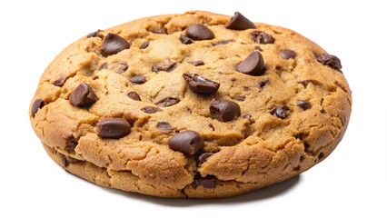 chocolate chip cookie isolated