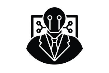 ai specialist vector icon