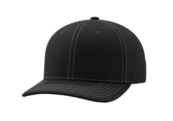 Isolated Classic Black Baseball Cap