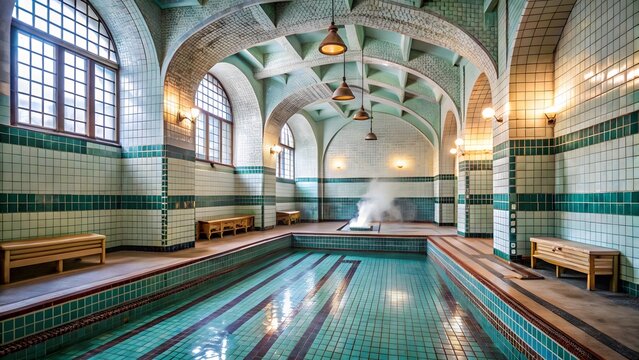 Indoor Swimming Pool in Historic Building