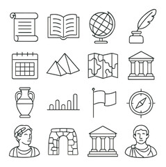 Halloween black icons set: witch, mummy, vampire, ghost, and more