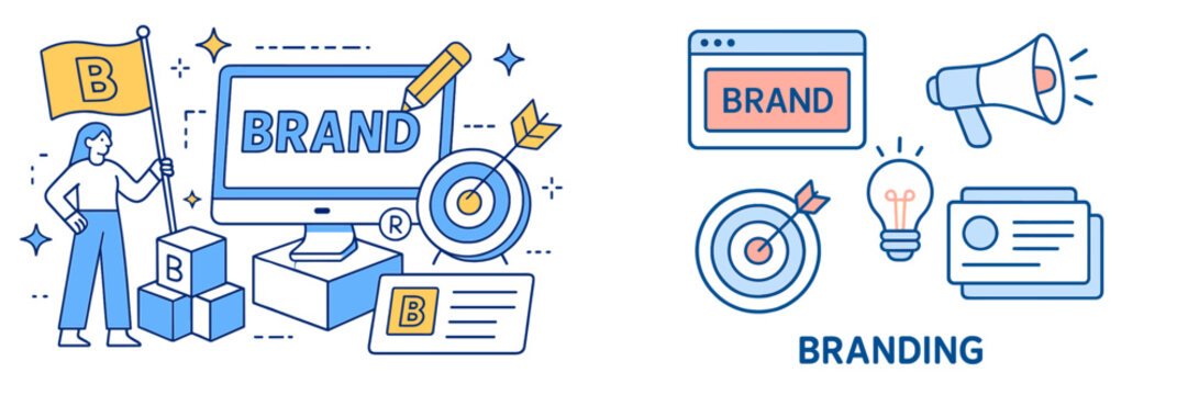 Understanding branding through digital elements and creative visuals for effective marketing strategies