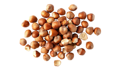 Nutritional yeast pile deactivated yeast isolated on white background 