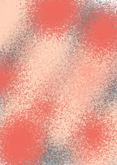 Fototapeta premium Abstract texture with soft red and beige spots on light background 