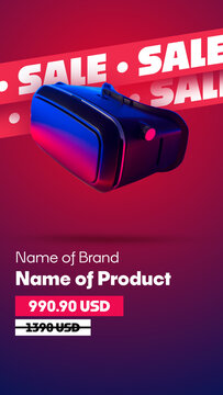 Market Sale Promo Animation - Animated Product Discount Promotion Template